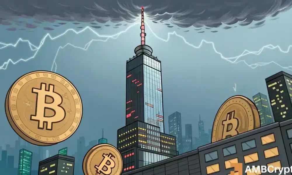 贝莱德持有 5% 的 MicroStrategy 股份：比特币最大的鲸鱼是否处于危险之中？