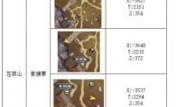 蜀山初章宝箱坐标位置