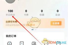 丰云行如何查看积分记录