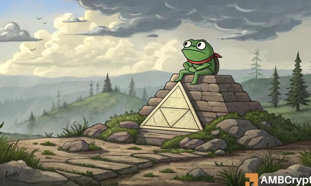 尽管 PEPE 上涨了 23%，但为何仍有可能跌破 0.0000105 美元
