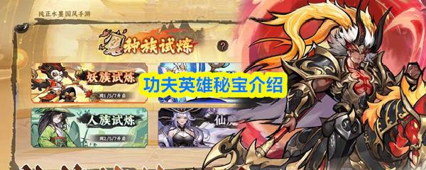 功夫英雄秘宝介绍