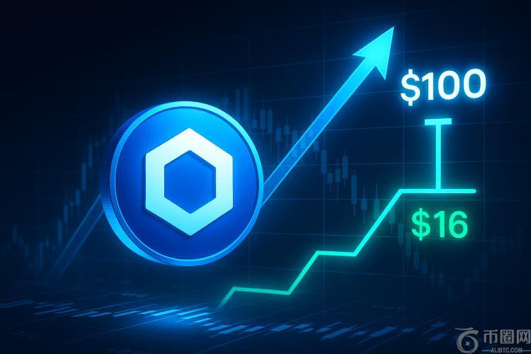 分析师称 Chainlink (LINK) 三角设置指向 100 美元