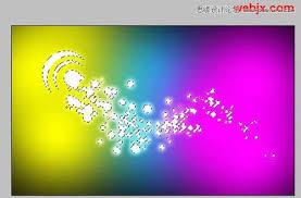 ps如何制作彩色轨迹线
