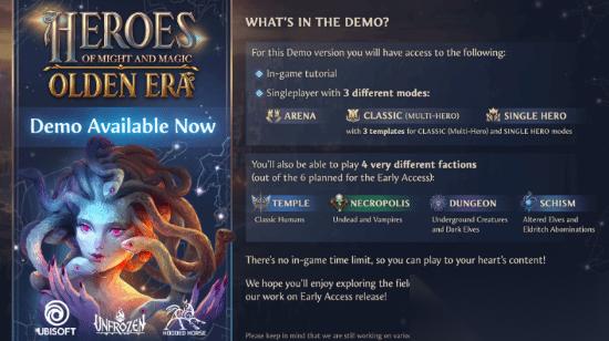 英雄无敌 上古纪元试玩上线Steam，2026年迎正统前传抢先体验