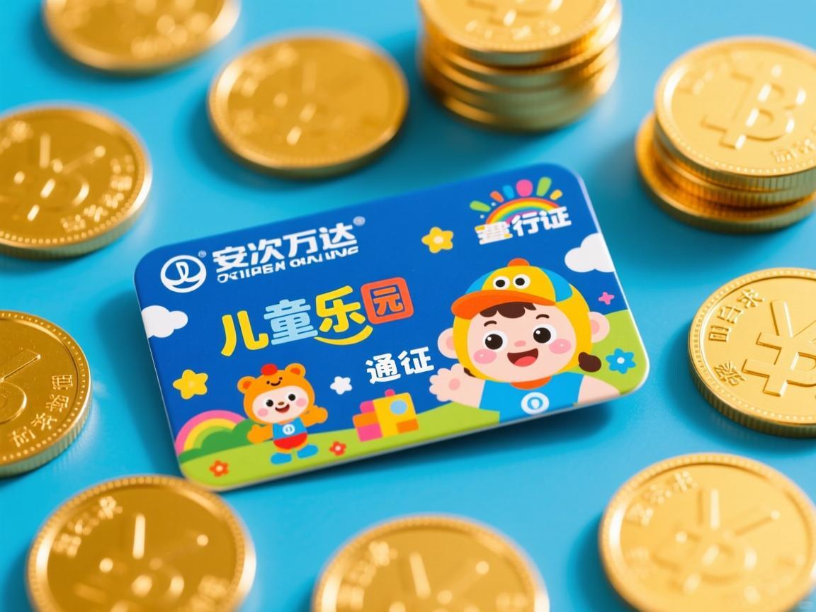 安次万达儿童乐园的游戏币，童趣的通行证