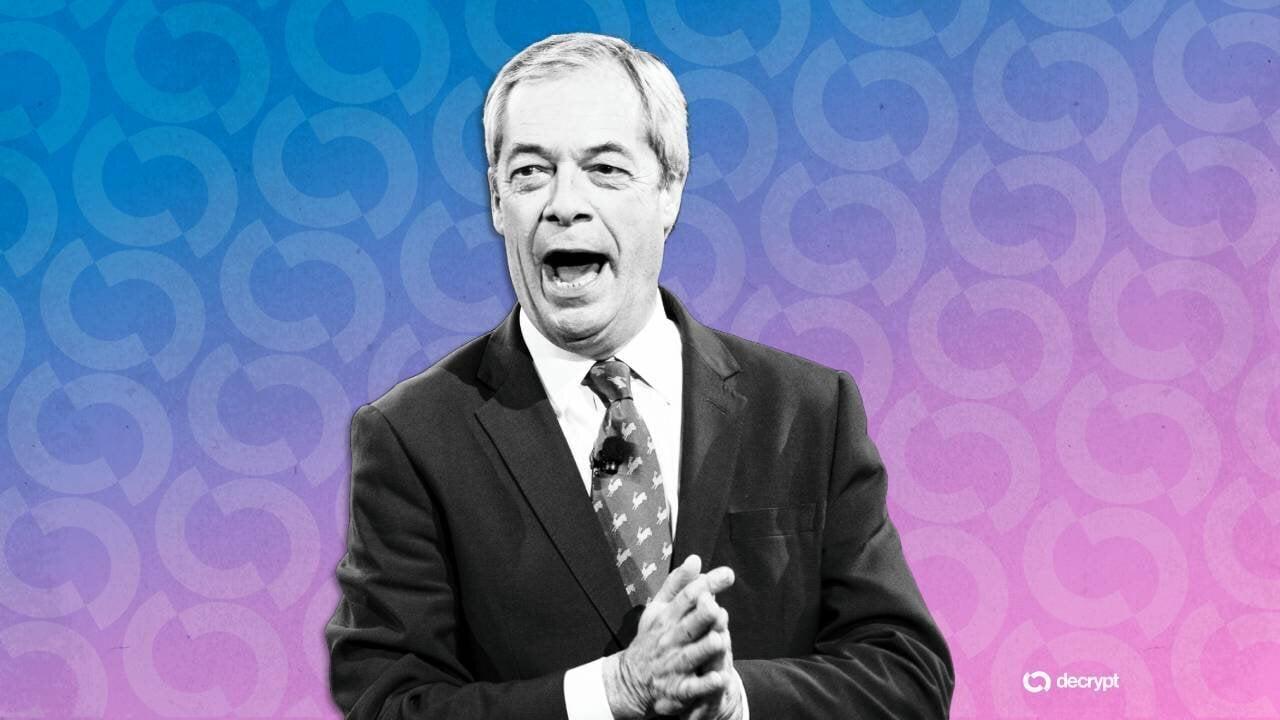 奈杰尔·法拉奇 (Nigel Farage) 倡导英国制定更好的加密货币监管法规