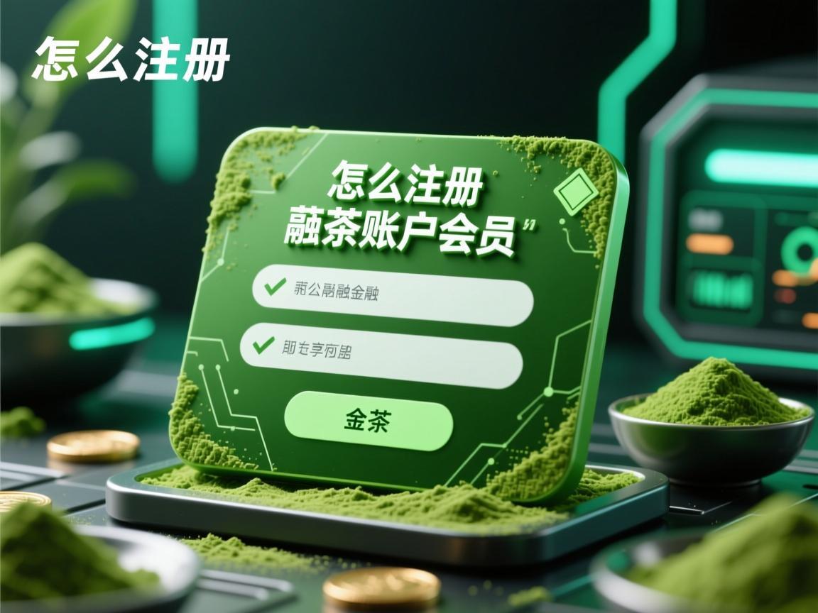 怎么注册抹茶账户会员