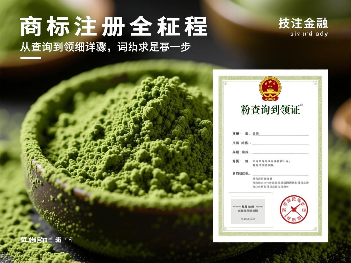 抹茶粉商标注册全流程，从查询到领证的详细步骤