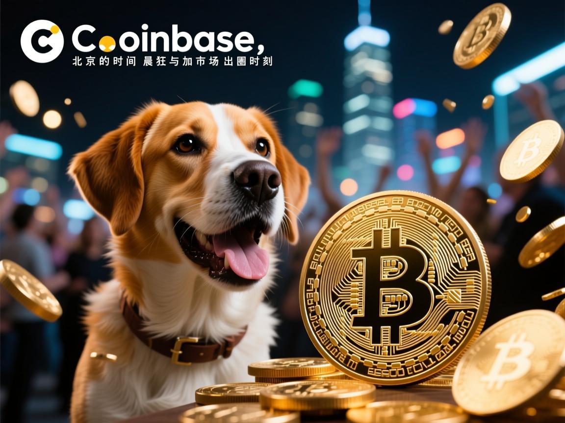 狗狗币上线Coinbase，北京时间凌晨的狂欢与加密市场的出圈时刻