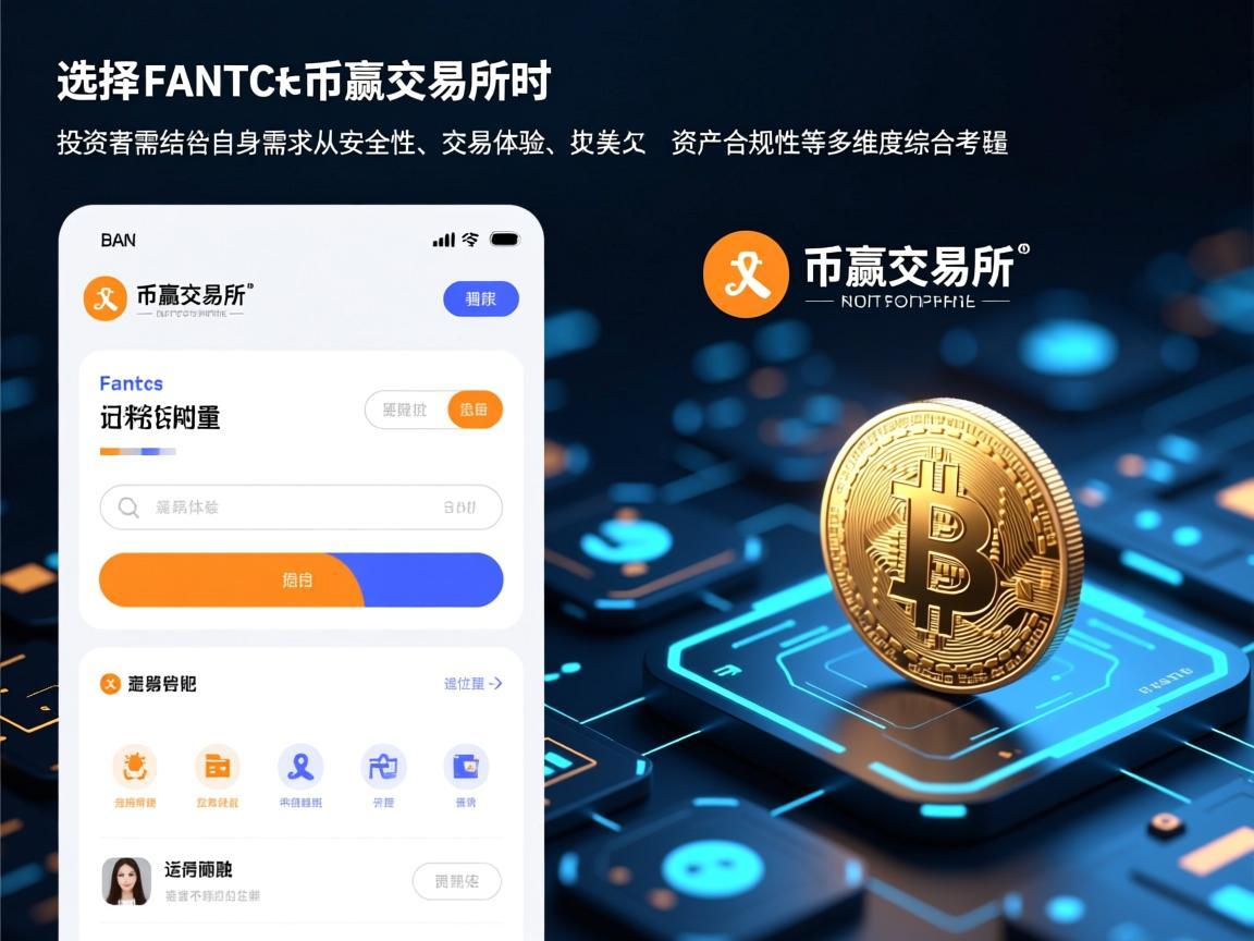 在选择FANTC和币赢交易所时，投资者需结合自身需求从安全性、交易体验、资产合规性等多维度综合考量。两者定位差异显著，适配不同类型的用户群体