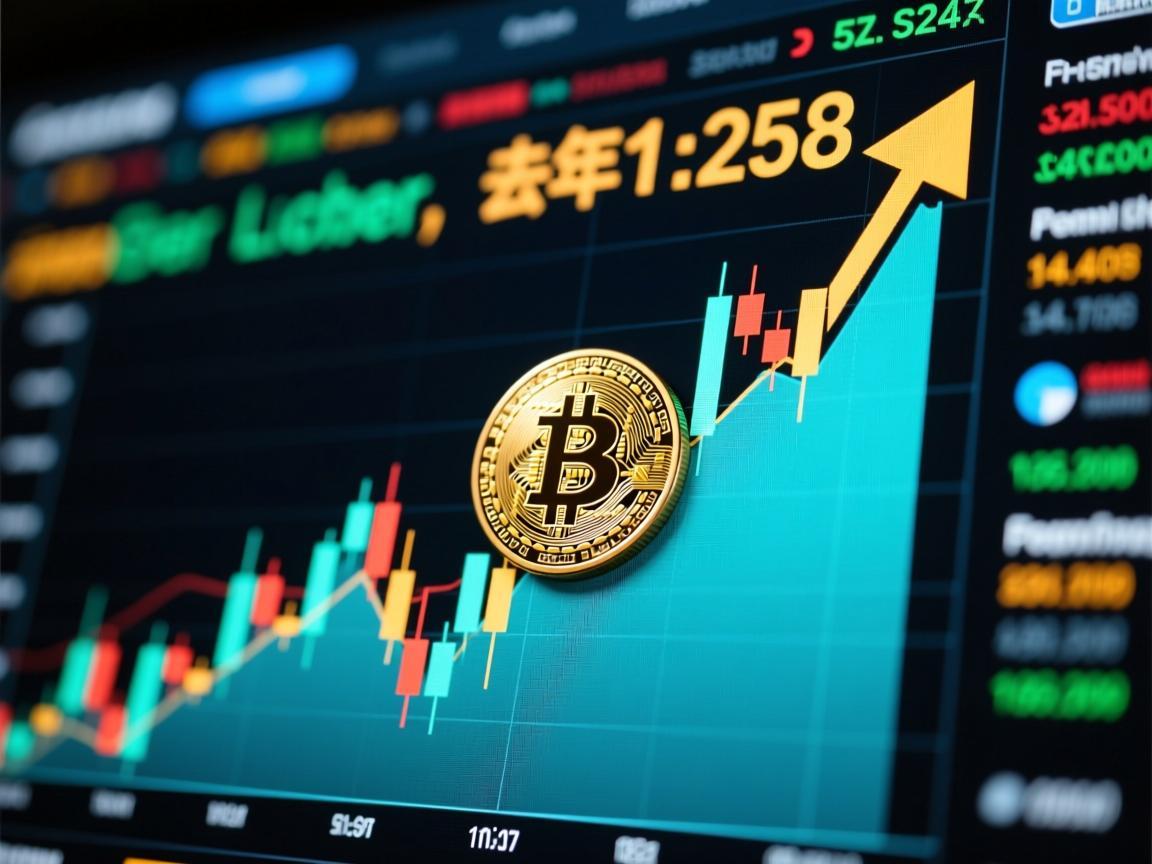 去年十月比特币价格飙升至历史新高