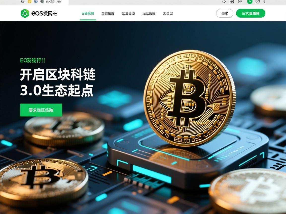 EOS币发行网站，开启区块链3.0生态的起点