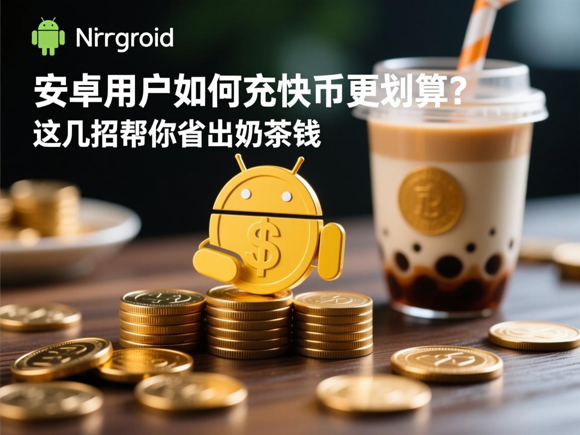安卓用户如何充快币更划算？这几招帮你省出奶茶钱