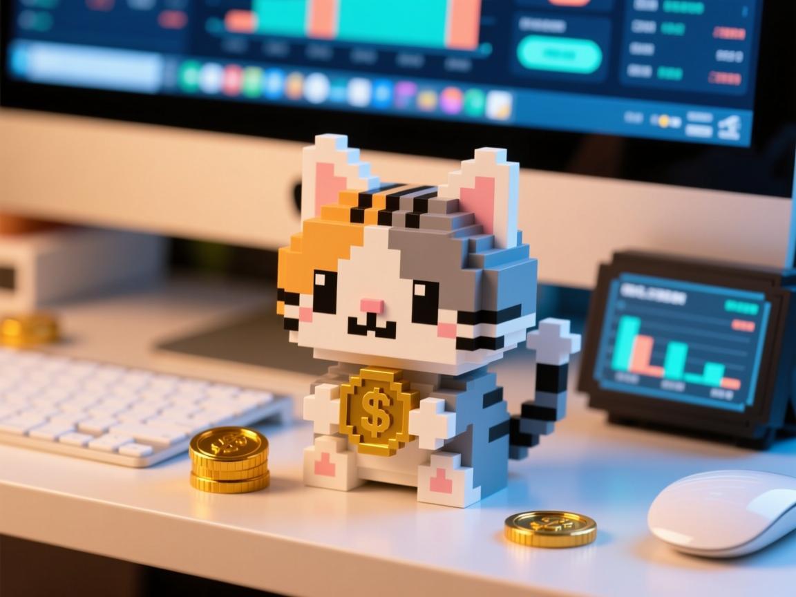 像素猫Meme桌宠中文版，你的桌面治愈小精灵