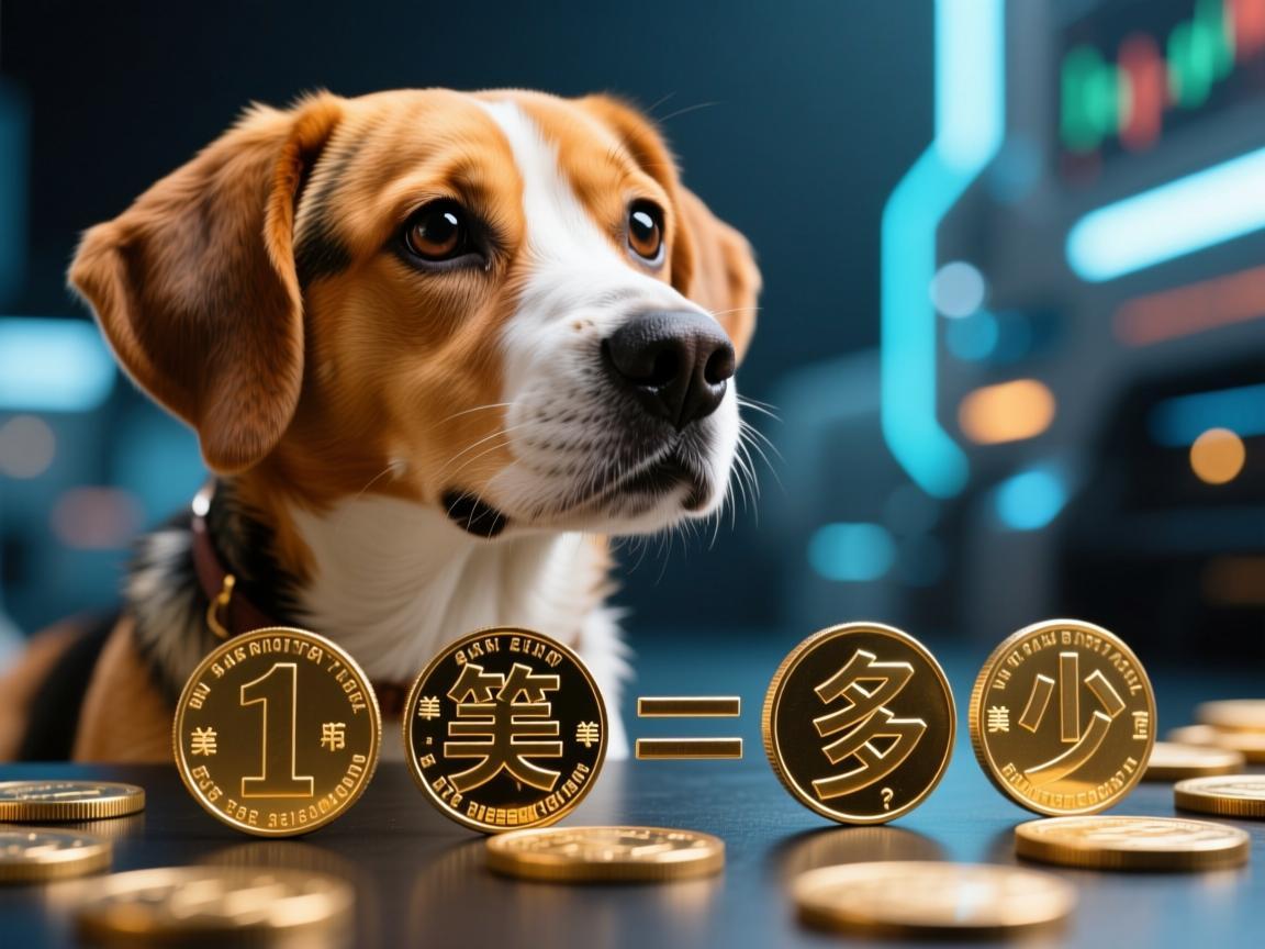 狗狗币1美元等于多少？不只是数字，更是市场的温度与期待