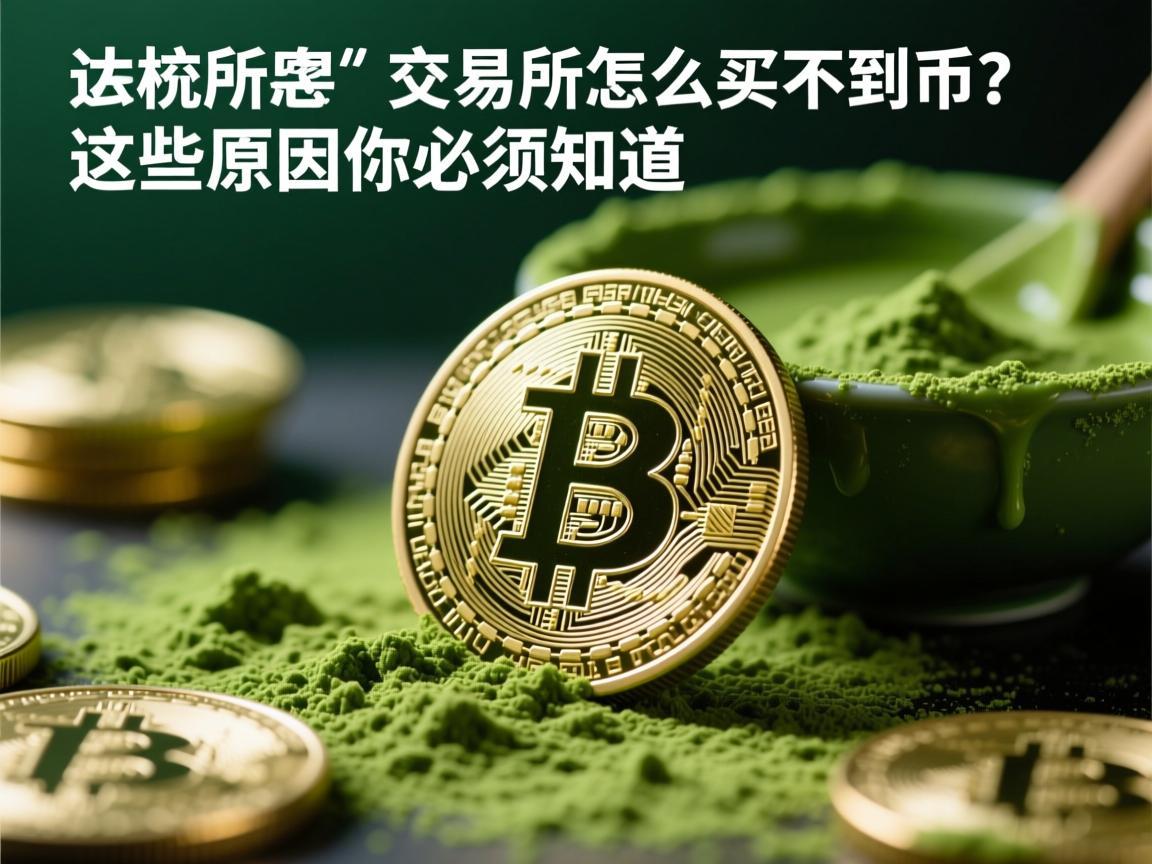 抹茶交易所怎么买不到币 这些原因你必须知道