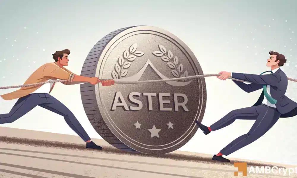 Aster：投资者逃离，交易活动崩溃——价格面临年度新低