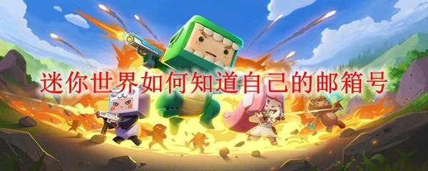 迷你世界如何知道自己的邮箱号