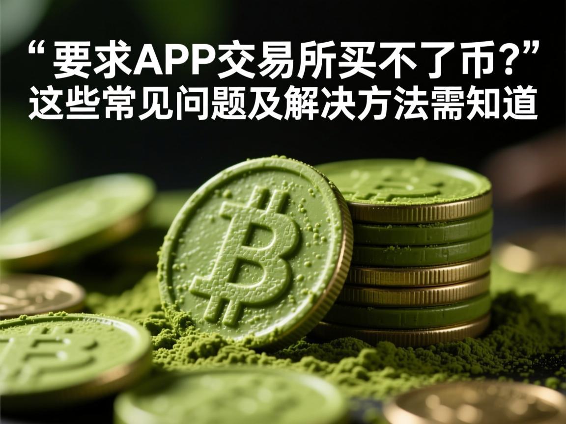 抹茶APP交易所买不了币 这些常见问题及解决方法需知道
