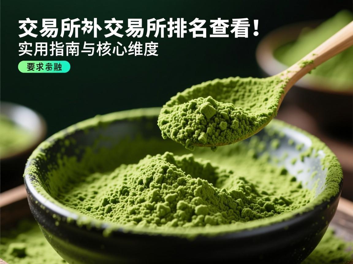 抹茶交易所排名如何查看 实用指南与核心维度