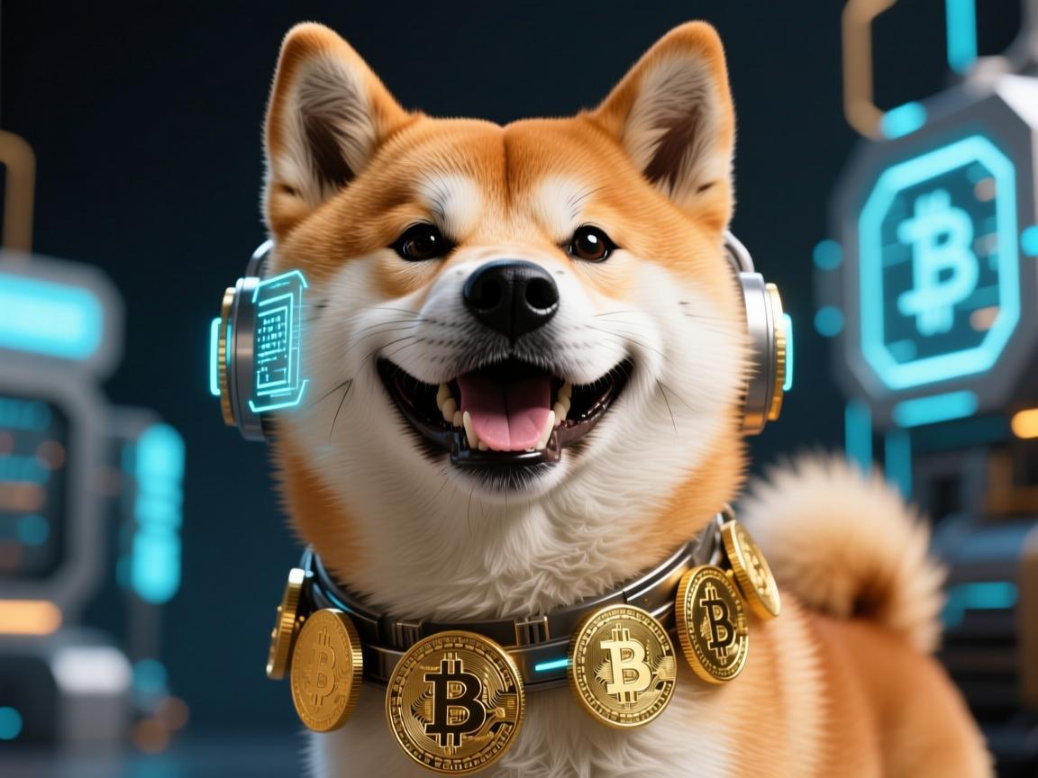 狗狗币的外观特征，从柴犬笑脸到数字世界的文化符号
