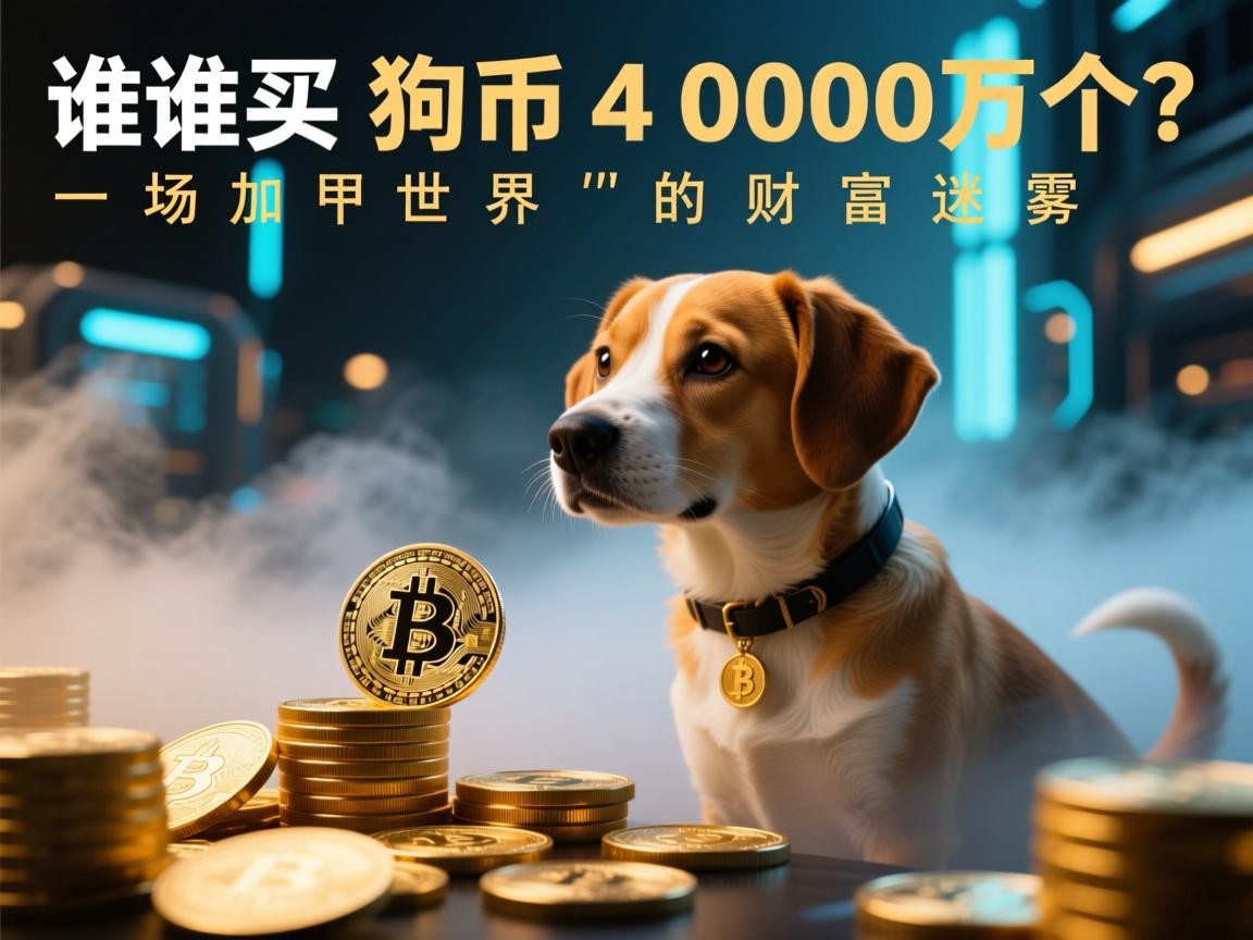 谁买狗狗币400万个 一场加密世界的财富迷雾