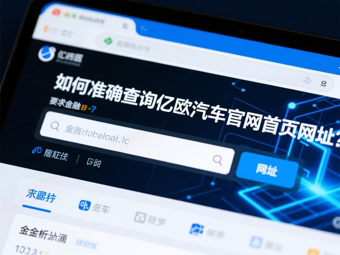 如何准确查询亿欧汽车官网首页网址