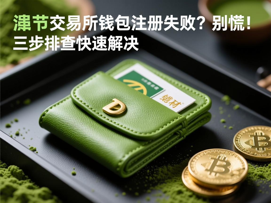 抹茶交易所钱包注册失败 别慌！三步排查快速解决