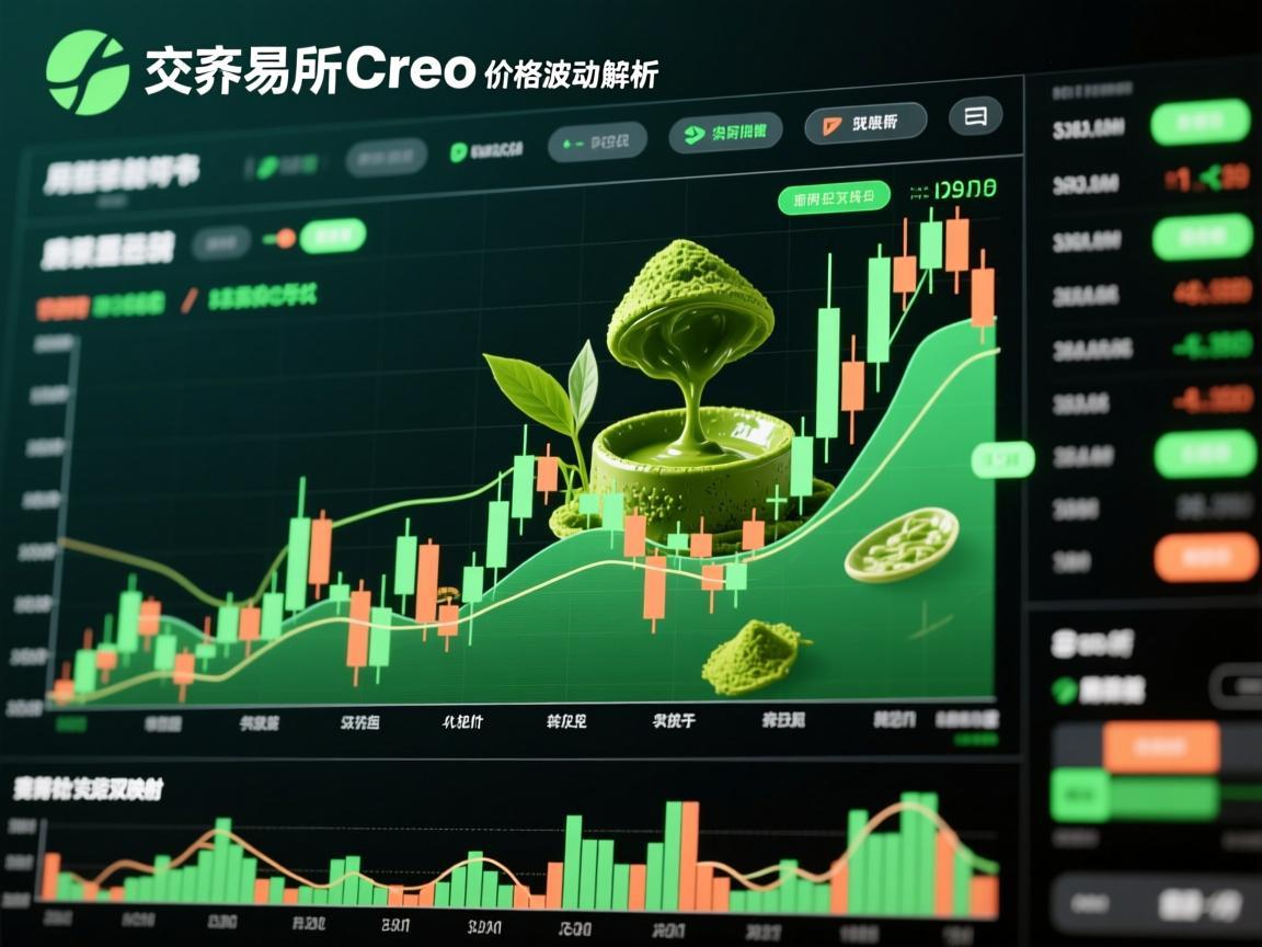 抹茶交易所Creo价格波动解析，市场情绪与生态发展的双重映射