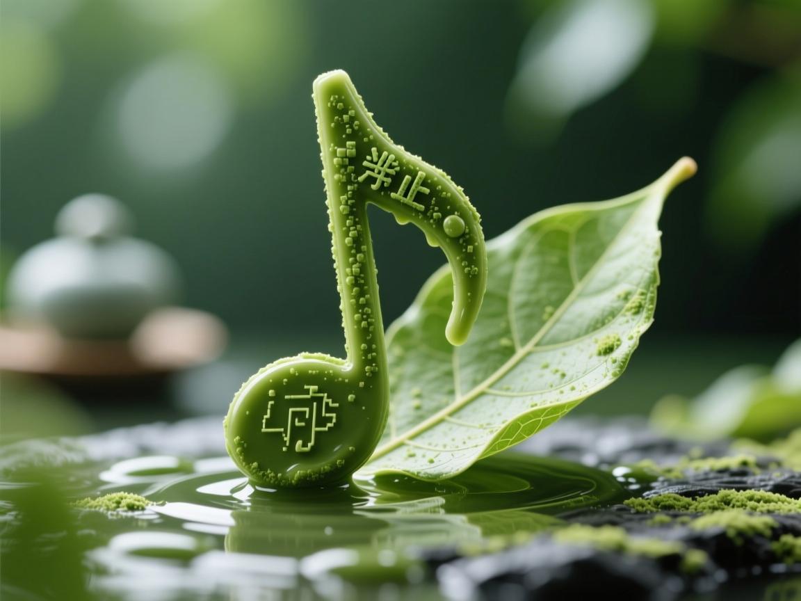 抹茶味的休止符，当停止注册遇见一片叶子的禅意