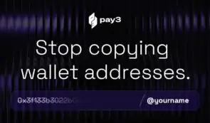 pay3 (pay3.so) 将任何用户名转换为加密支付链接