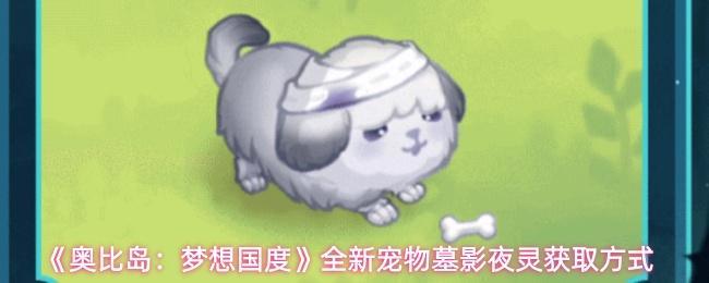 奥比岛：梦想国度 全新宠物墓影夜灵获取方式