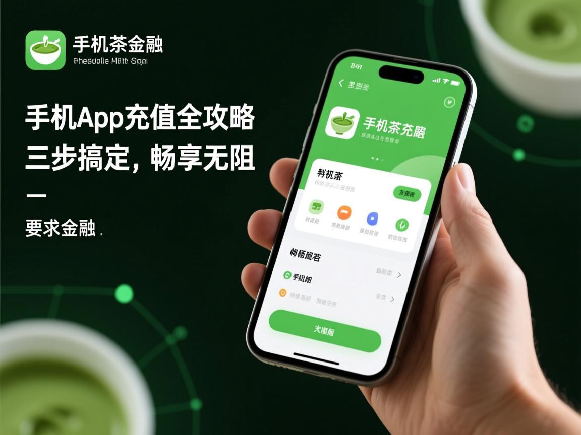手机抹茶App充值全攻略，三步搞定，畅享无阻