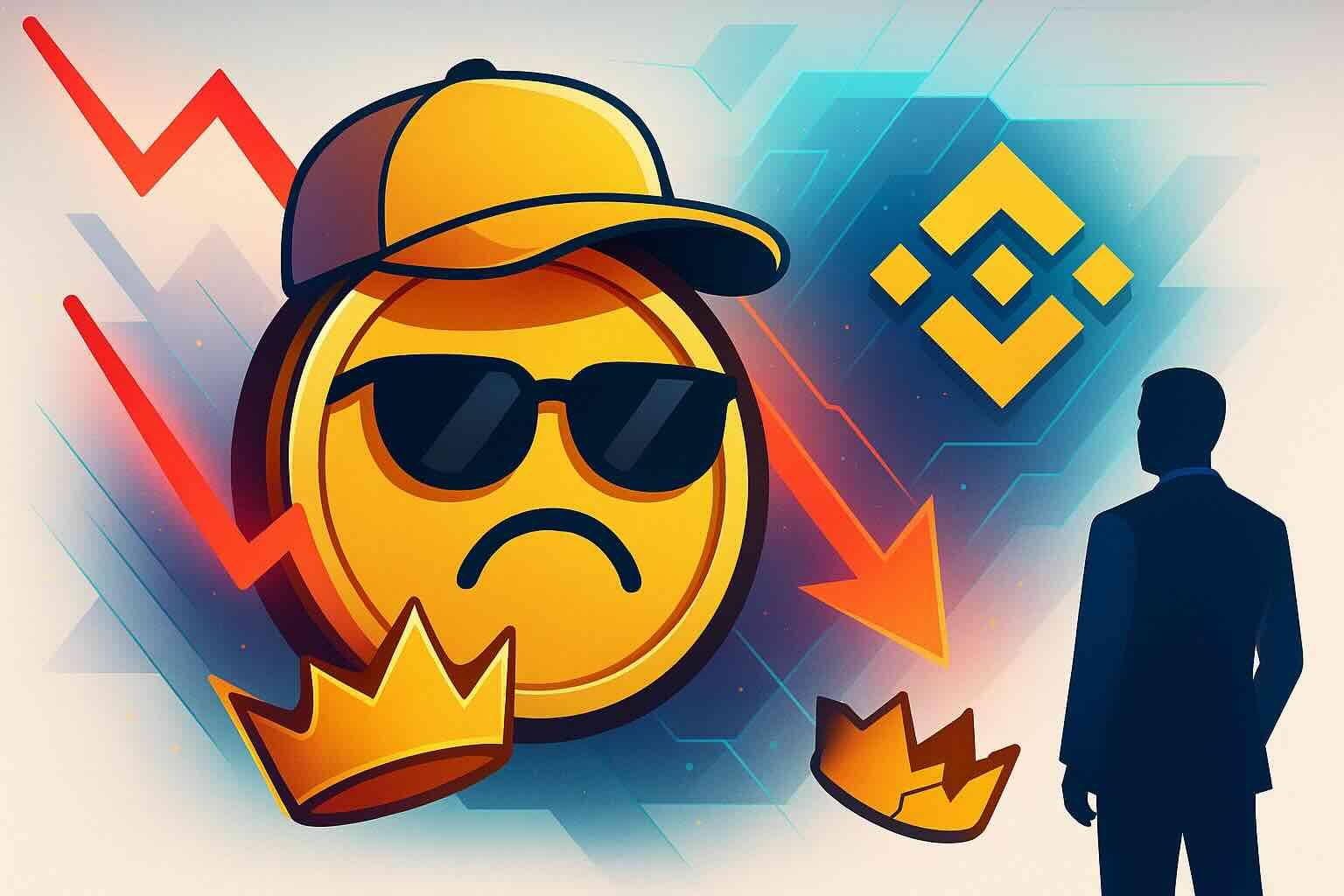 memecoin CZ 崩溃：币安赞助人的公众消失