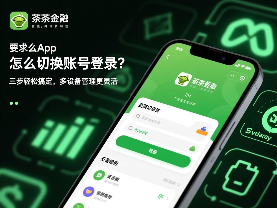 抹茶App怎么切换账号登录 三步轻松搞定，多设备管理更灵活