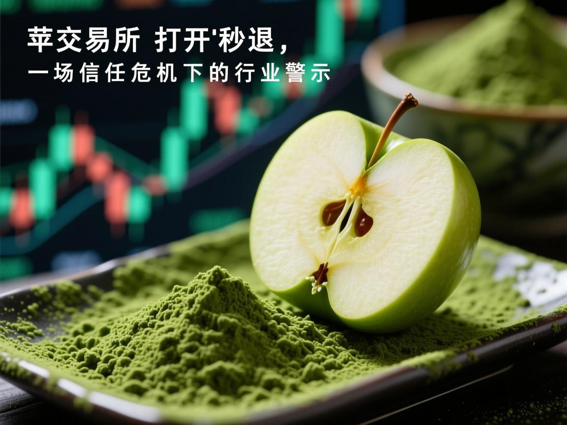 抹茶交易所苹果打开秒退，一场信任危机下的行业警示