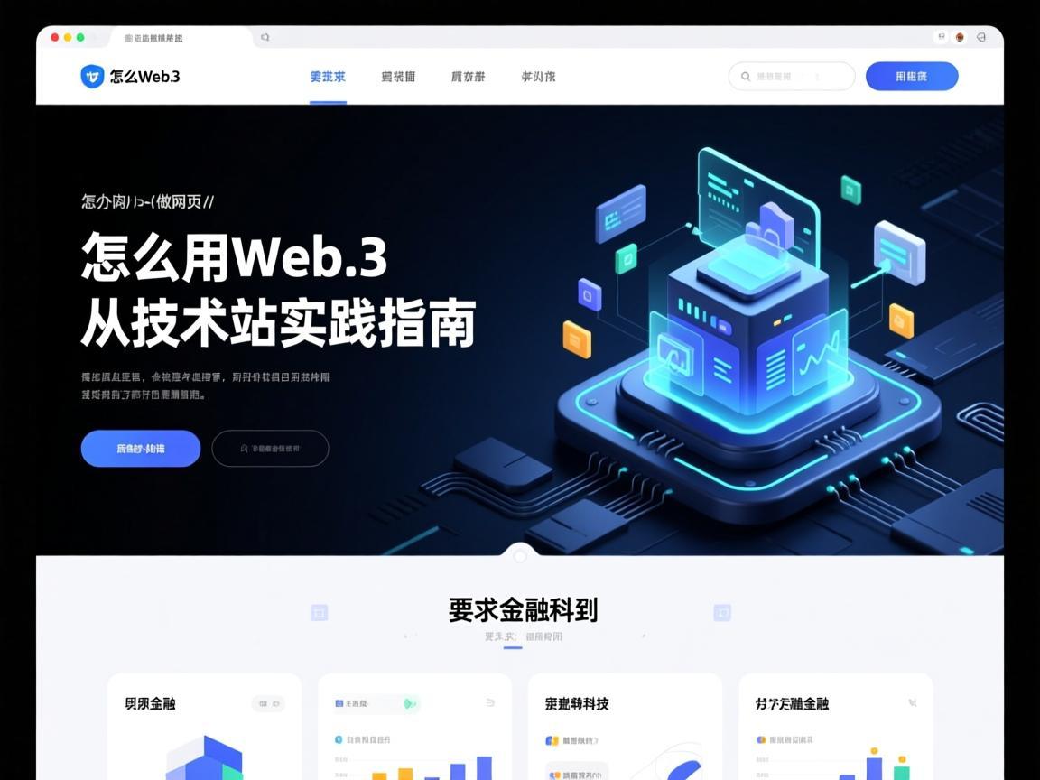 怎么用Web3做网页，从技术栈到实践指南