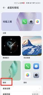 荣耀手机怎么更换锁屏壁纸和桌面图标