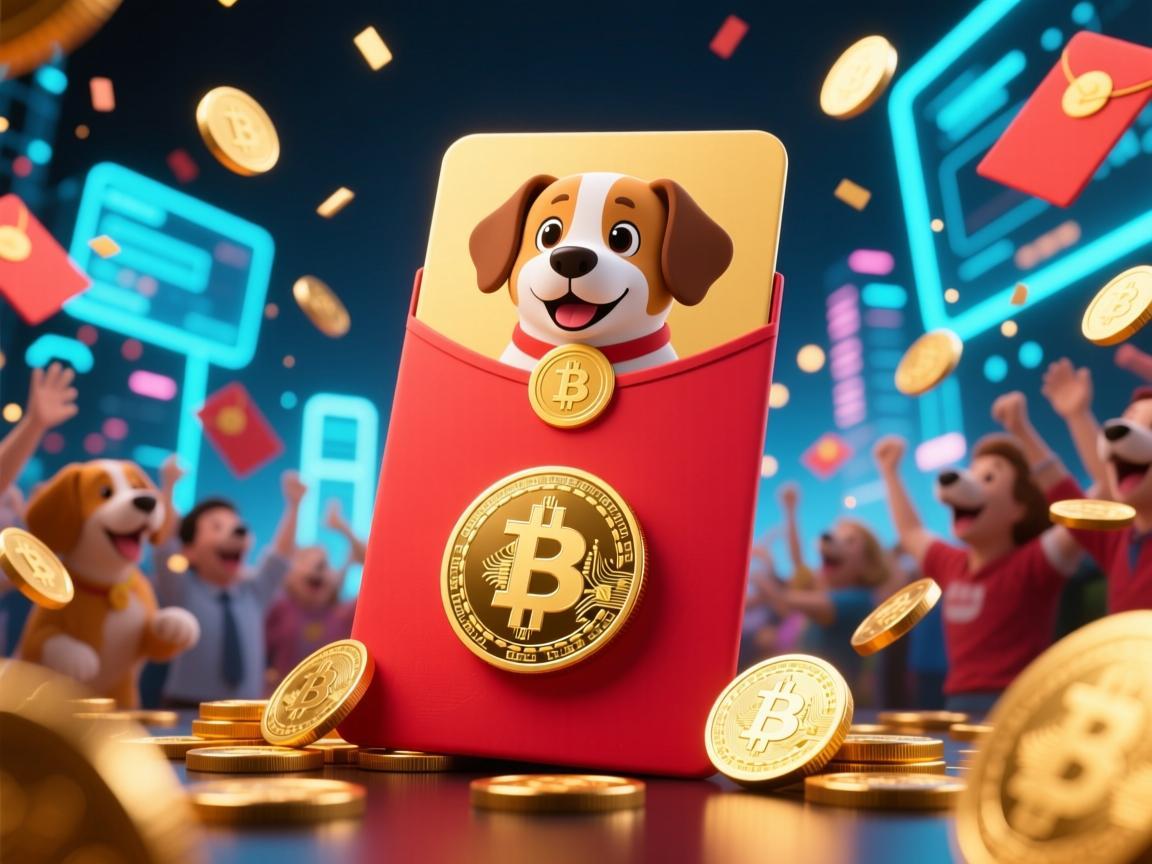发红包领狗狗币，热潮背后的狂欢与隐忧