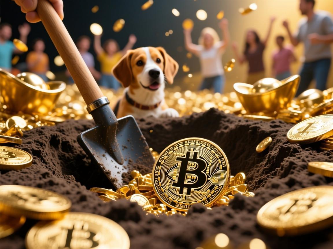 挖出来的狗狗币，一场数字淘金热与社区狂欢