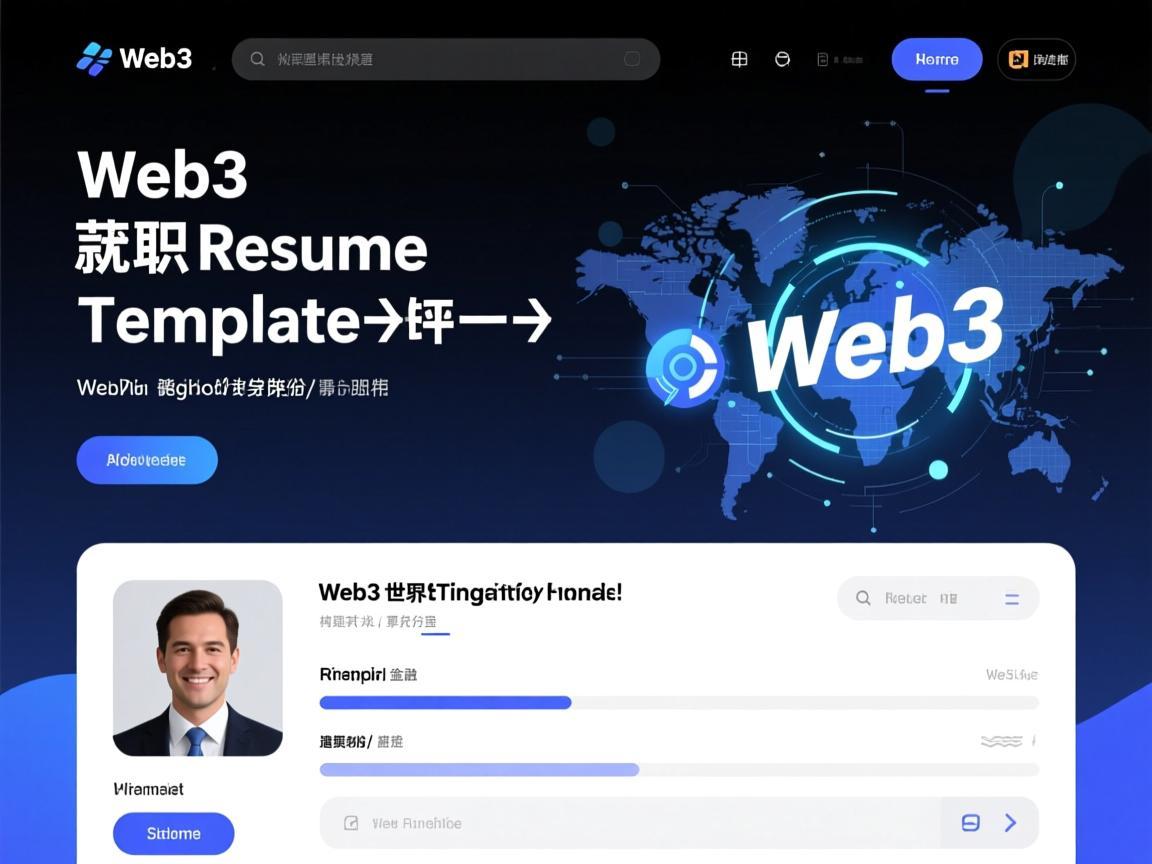 Web3求职简历模板，构建通往Web3世界的数字身份通行证