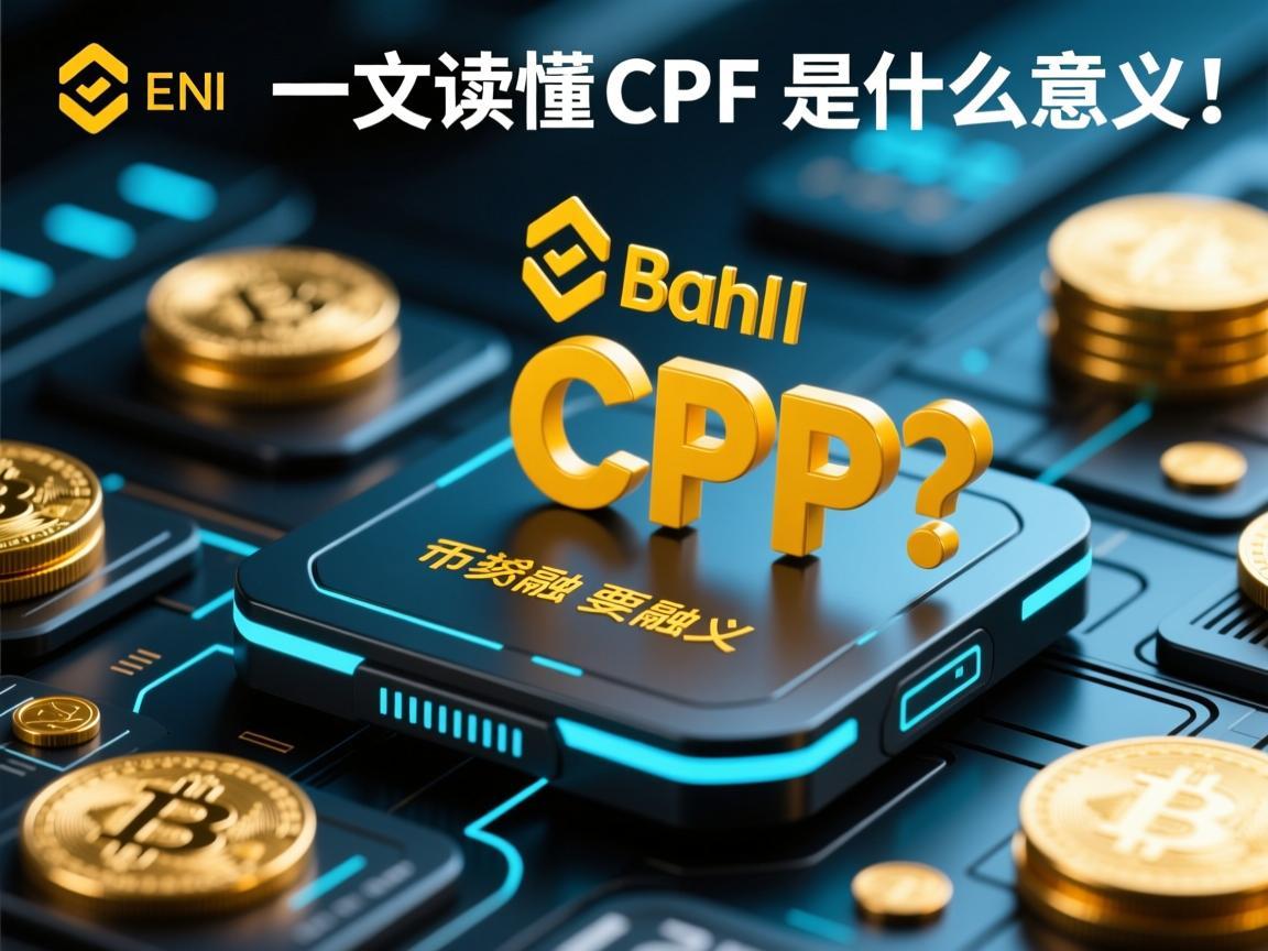币安的CPF是什么意思 一文读懂其核心功能与意义