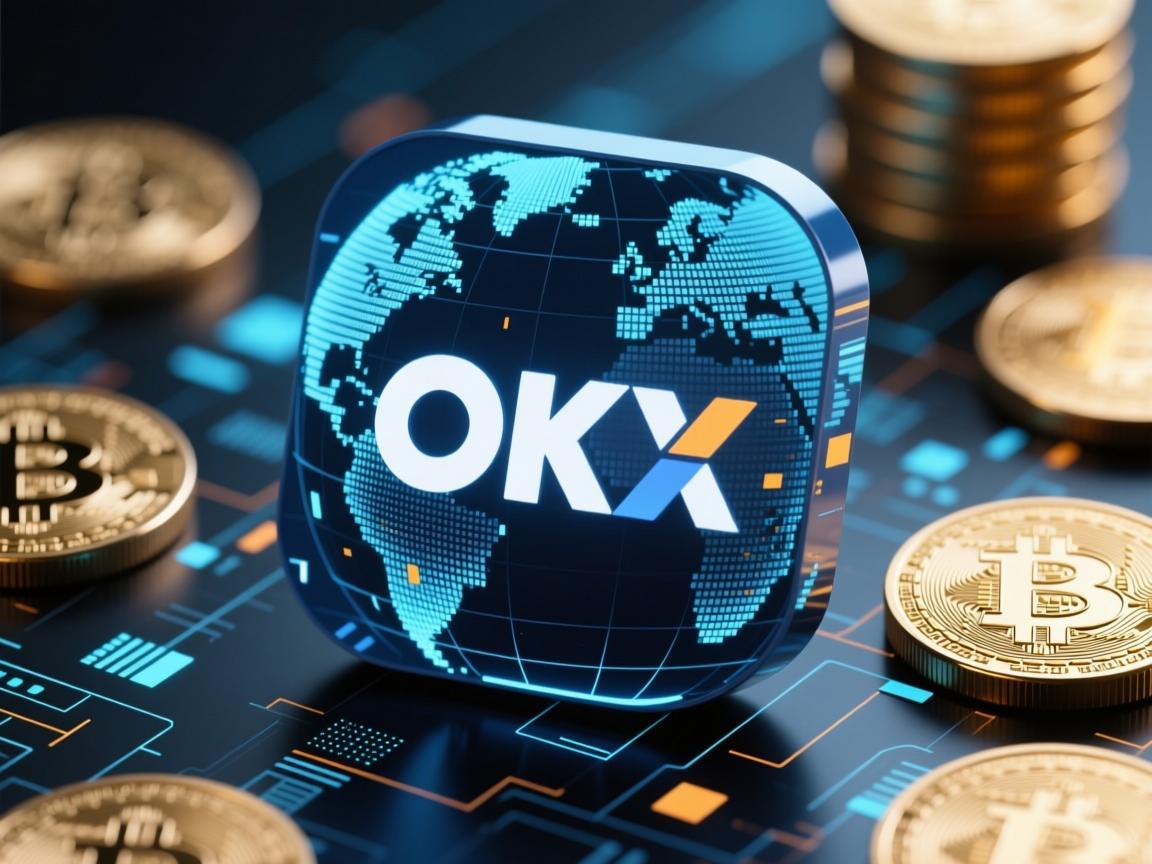 OKX交易所图标，数字世界的视觉符号与品牌信仰