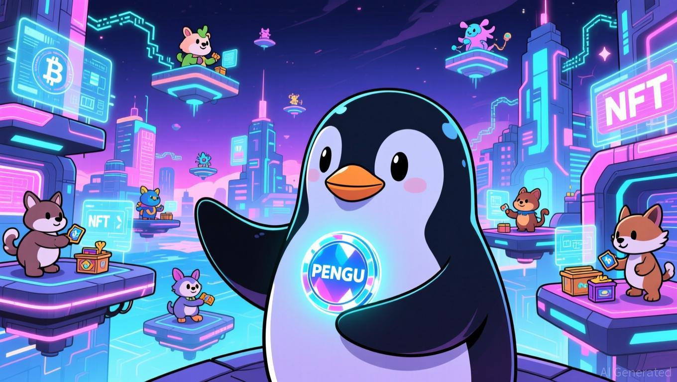今日比特币新闻：PENGU 的价格战场：市场稳定 vs. 生态系统增长