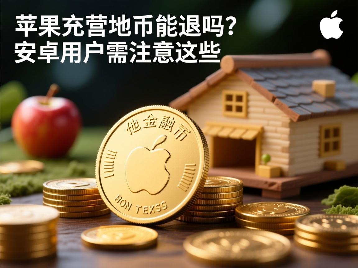 苹果充营地币能退吗 安卓用户需注意这些