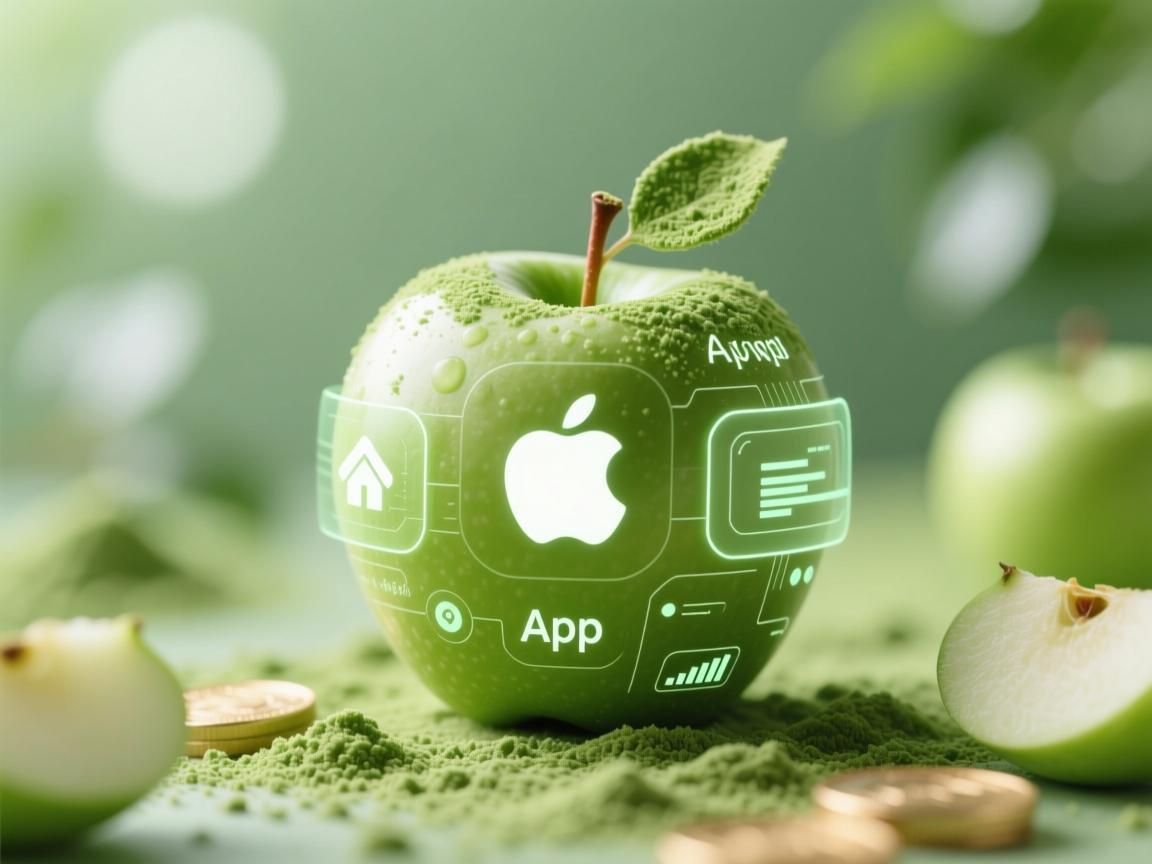 苹果抹茶App图片，清新设计中的治愈美学