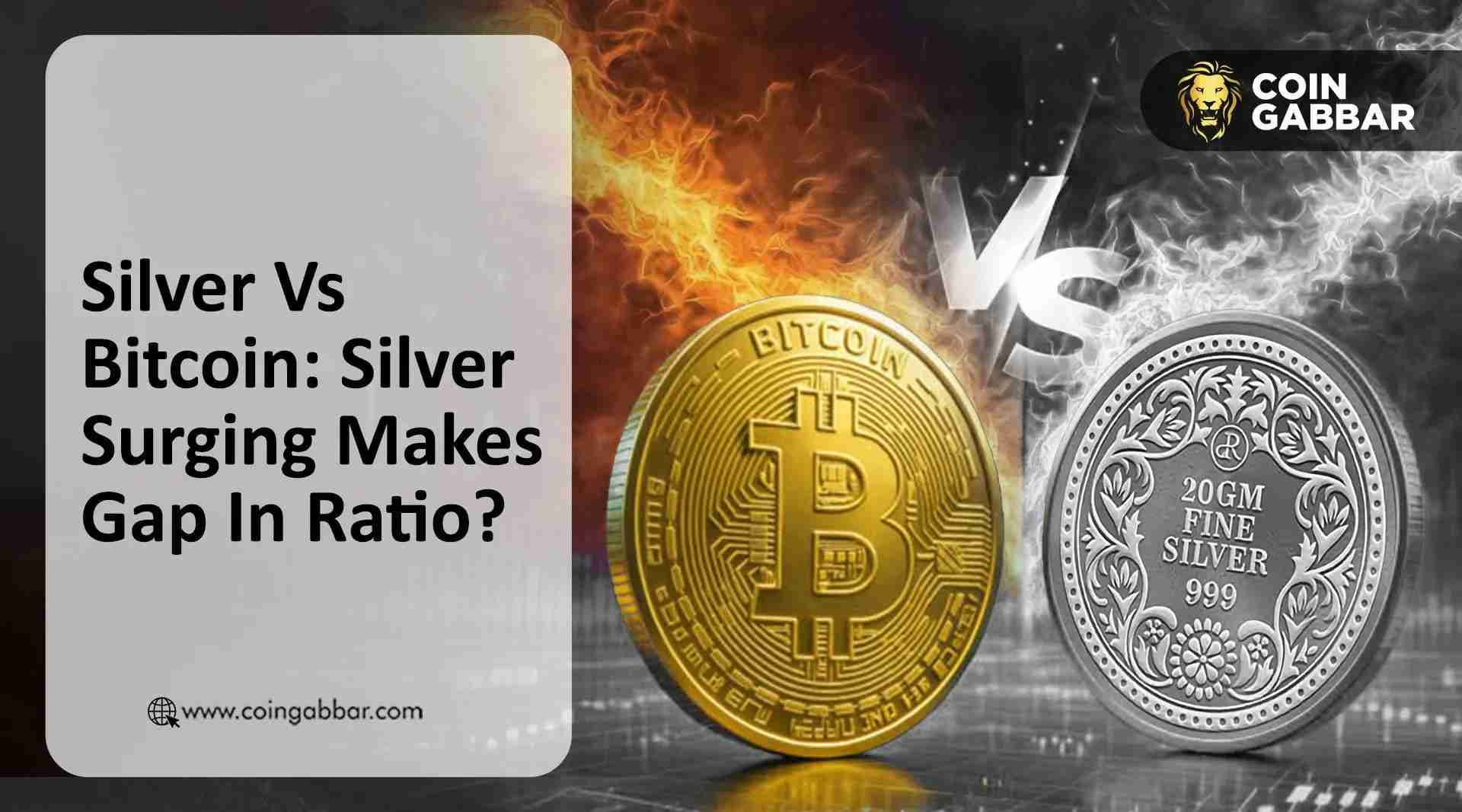 白银兑比特币：价格比跌至14个月低点，白银表现优于比特币