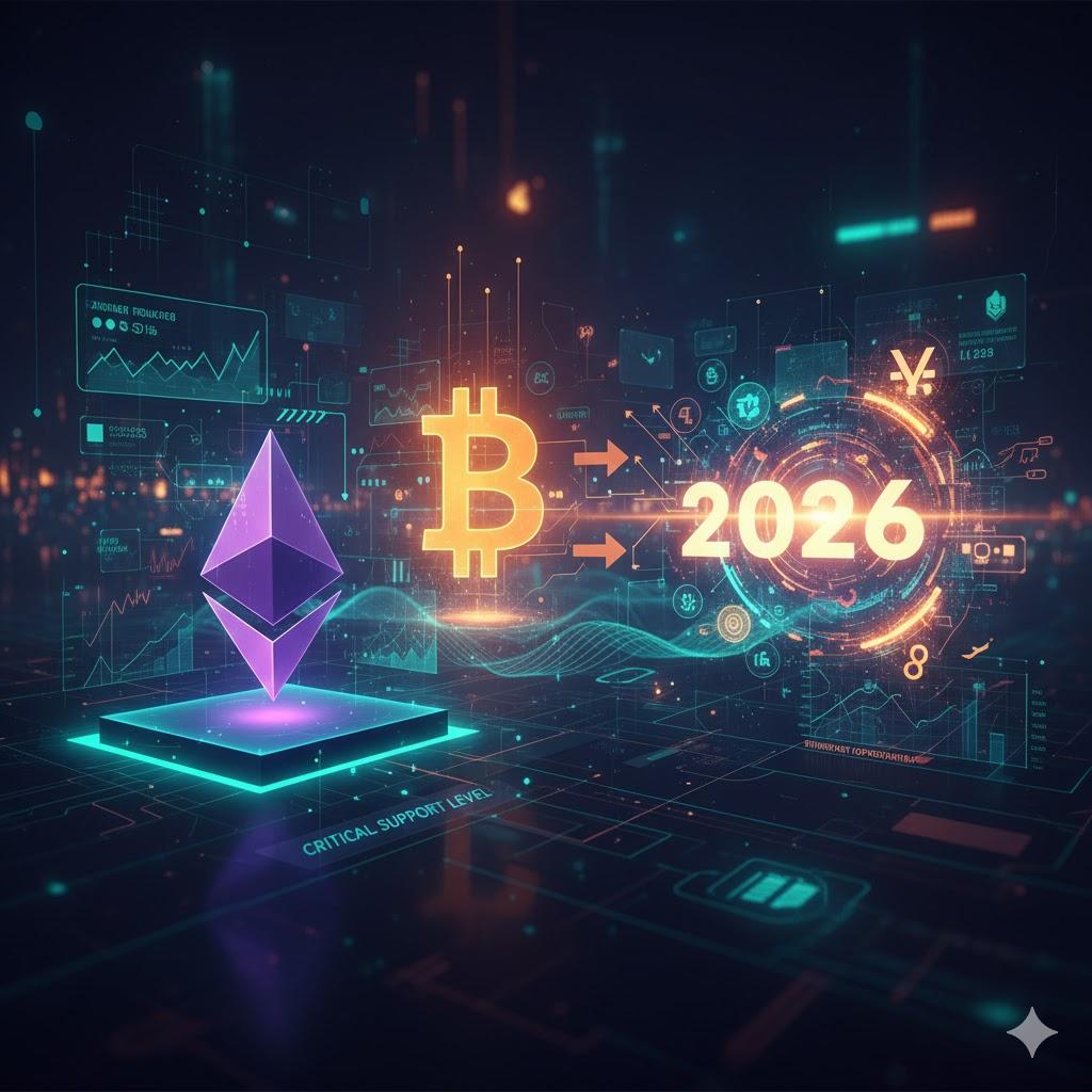 以太坊價格站穩關鍵支撐！比特幣震盪下的資金輪動與 2026 投資機會