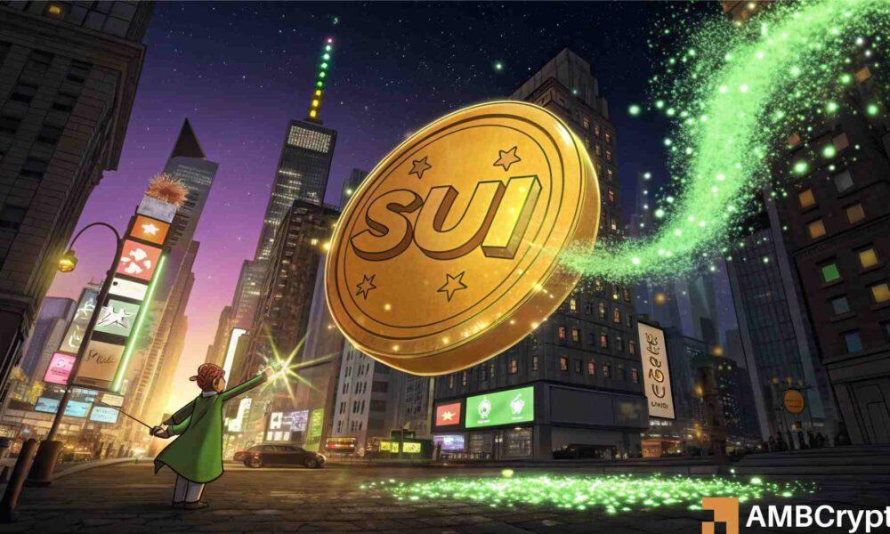 SUI股价在1700万美元的吸筹后反弹——突破2.20美元的关键在于……