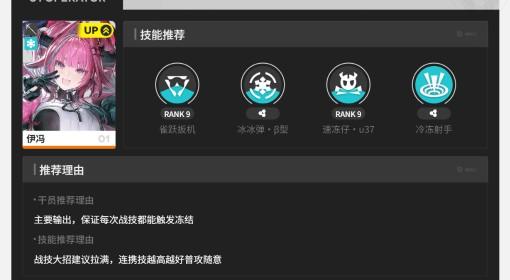 明日方舟：终末地 伊冯循环冰队分享